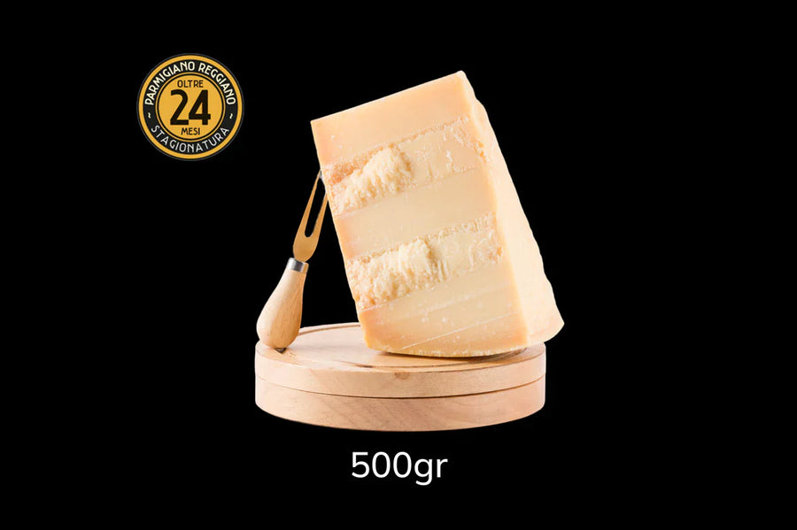Parmigiano-Reggiano-Paket | 250 g 18 Monate + 250 g 24 Monate + 250 g 70 Monate